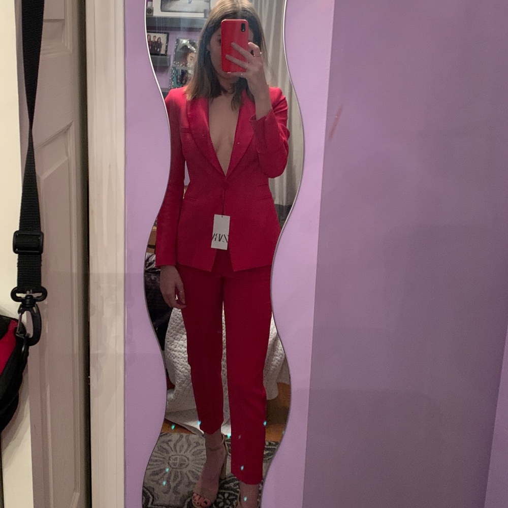 Zara Pink Women’s Suit